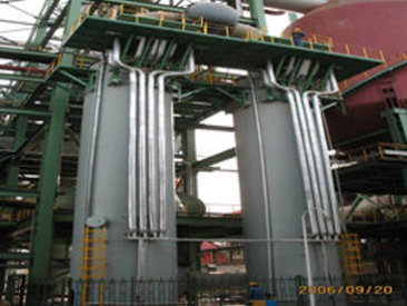 HNG系列炼铁高炉荒煤气热管散热器